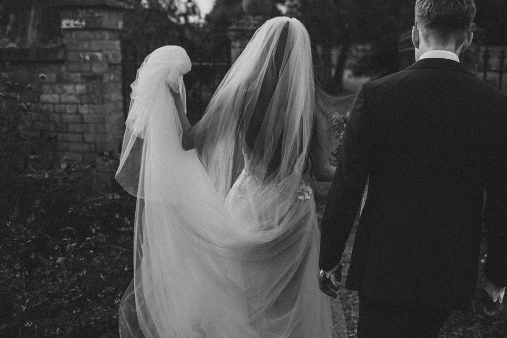 dark and moody wedding photography