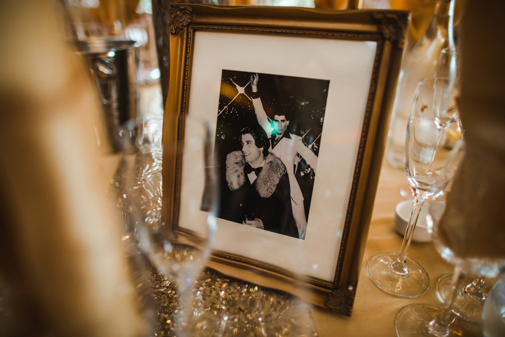 Weekend wedding with a 70s disco after party