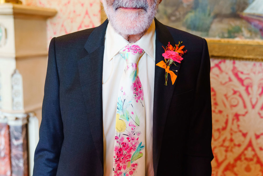 Bright & beautiful Jewish wedding with outdoor ceremony & huge party