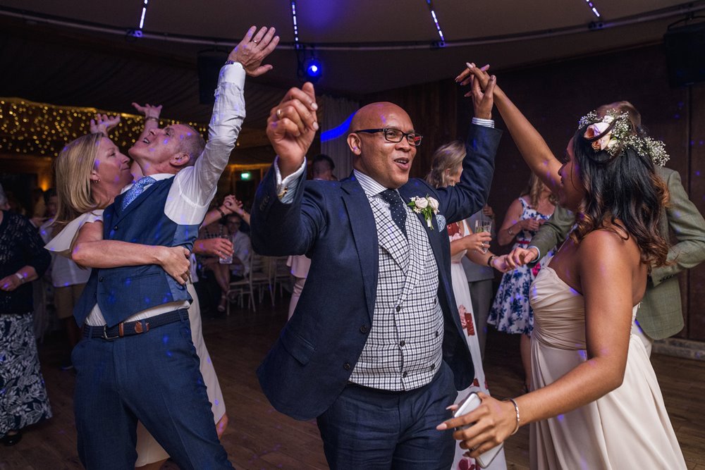 Gay groom parties the night away in soundproof reception venue 