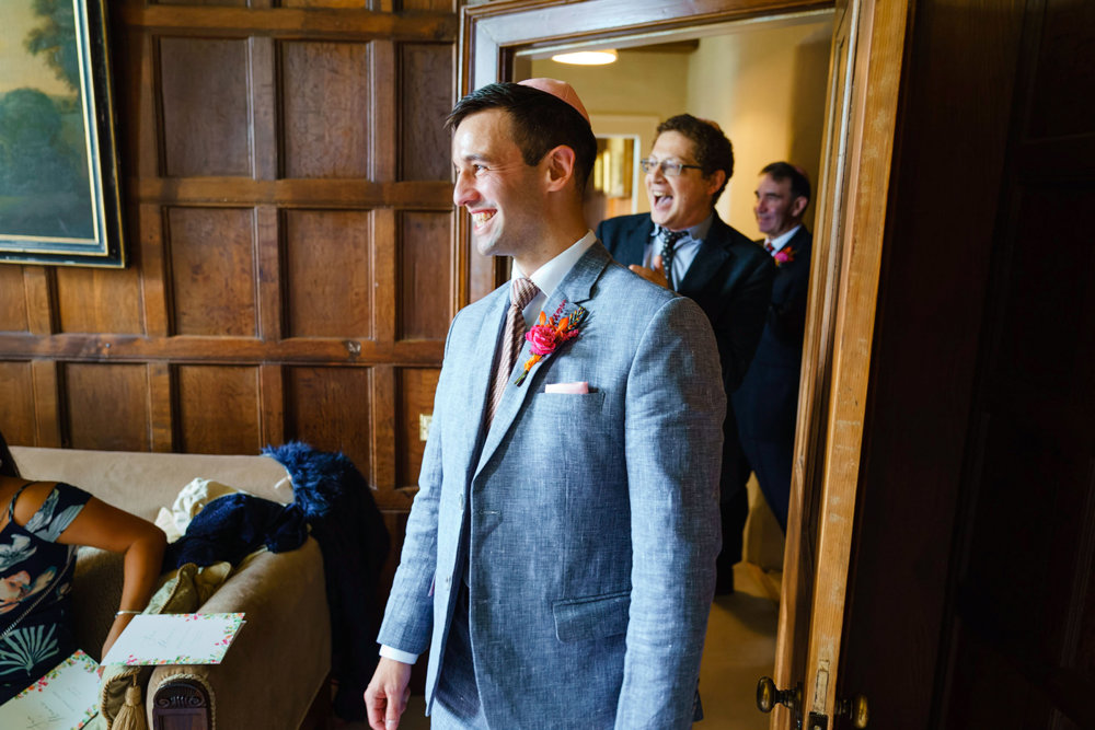 Bright & beautiful Jewish wedding with outdoor ceremony & huge party