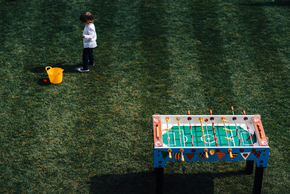 Blush pink Golden Hour inspired September wedding
