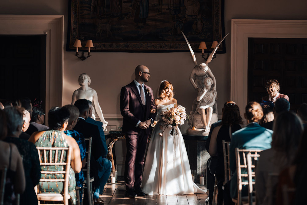 Magical light in the Elmore hall