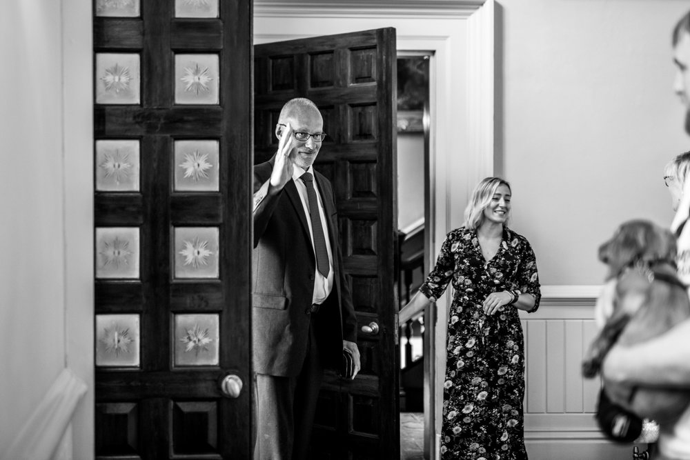 A Micro wedding with Puppy bridesmaid