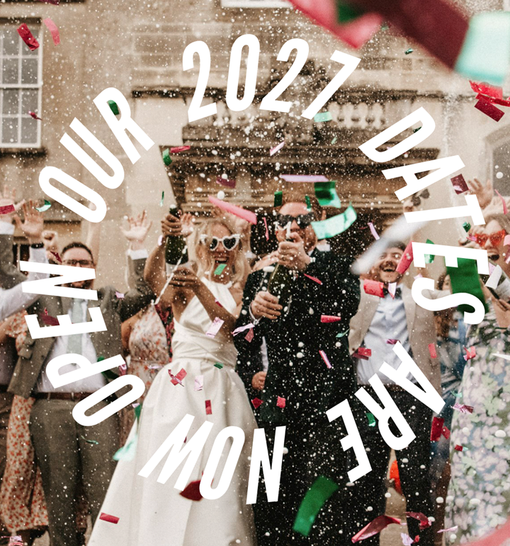 2027 DATES ARE NOW OPEN