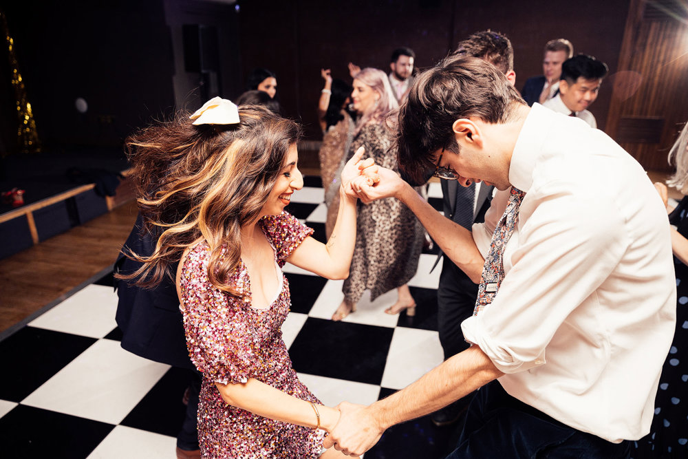 Stunning Pink & Red Wedding with 3 Dresses and a Bridesman