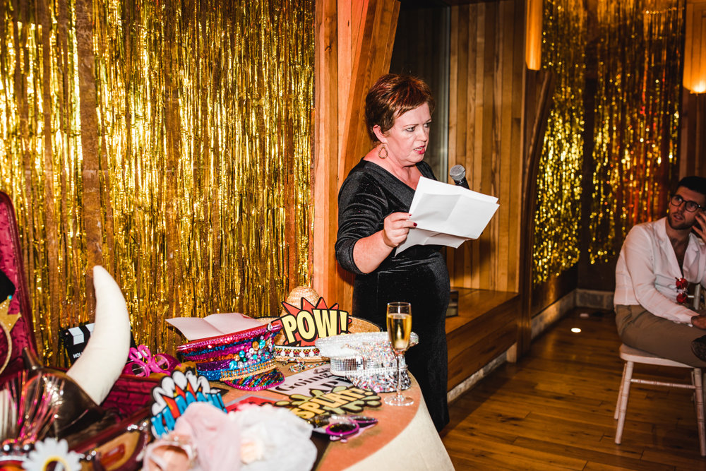 Weekend wedding with a 70s disco after party