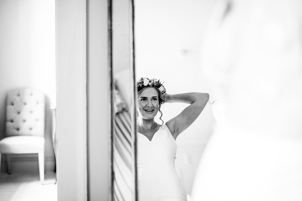 A Micro wedding with Puppy bridesmaid