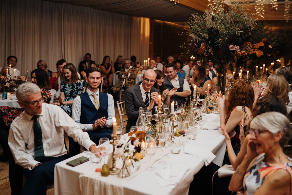 An Autumnal wedding with a touch of Hollywood Glamour