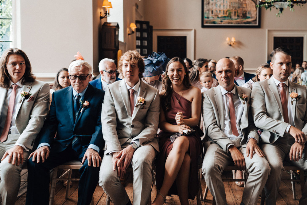 Blush pink Golden Hour inspired September wedding