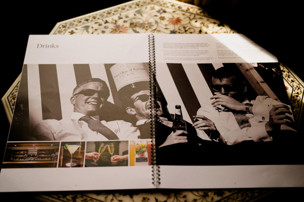 Drinks at Elmore Court are a serious business!