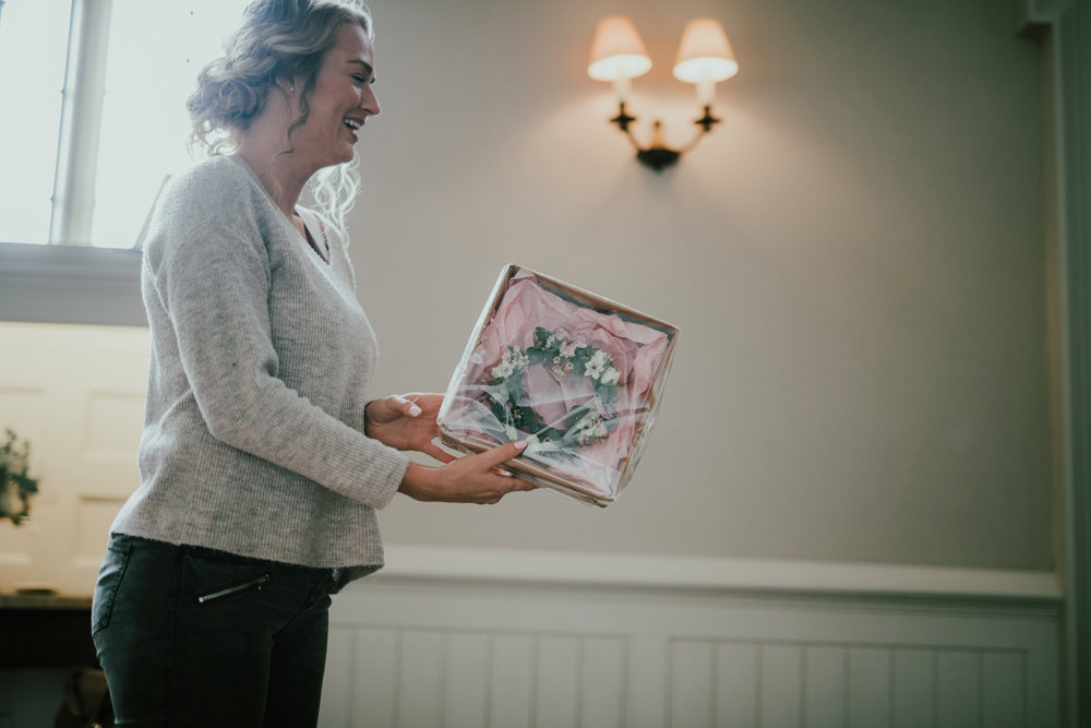 A Micro wedding with Puppy bridesmaid