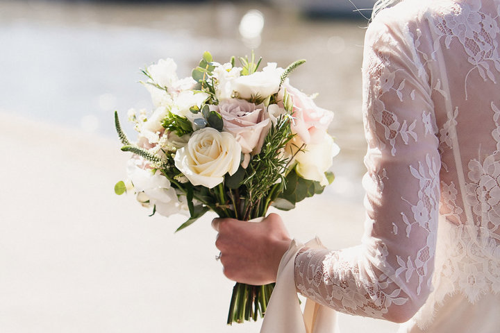 An elegant Spring wedding with fireside fun