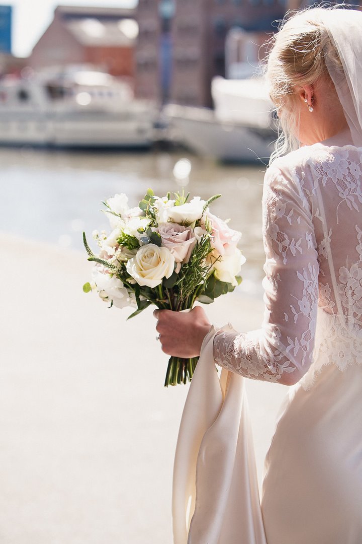 An elegant Spring wedding with fireside fun
