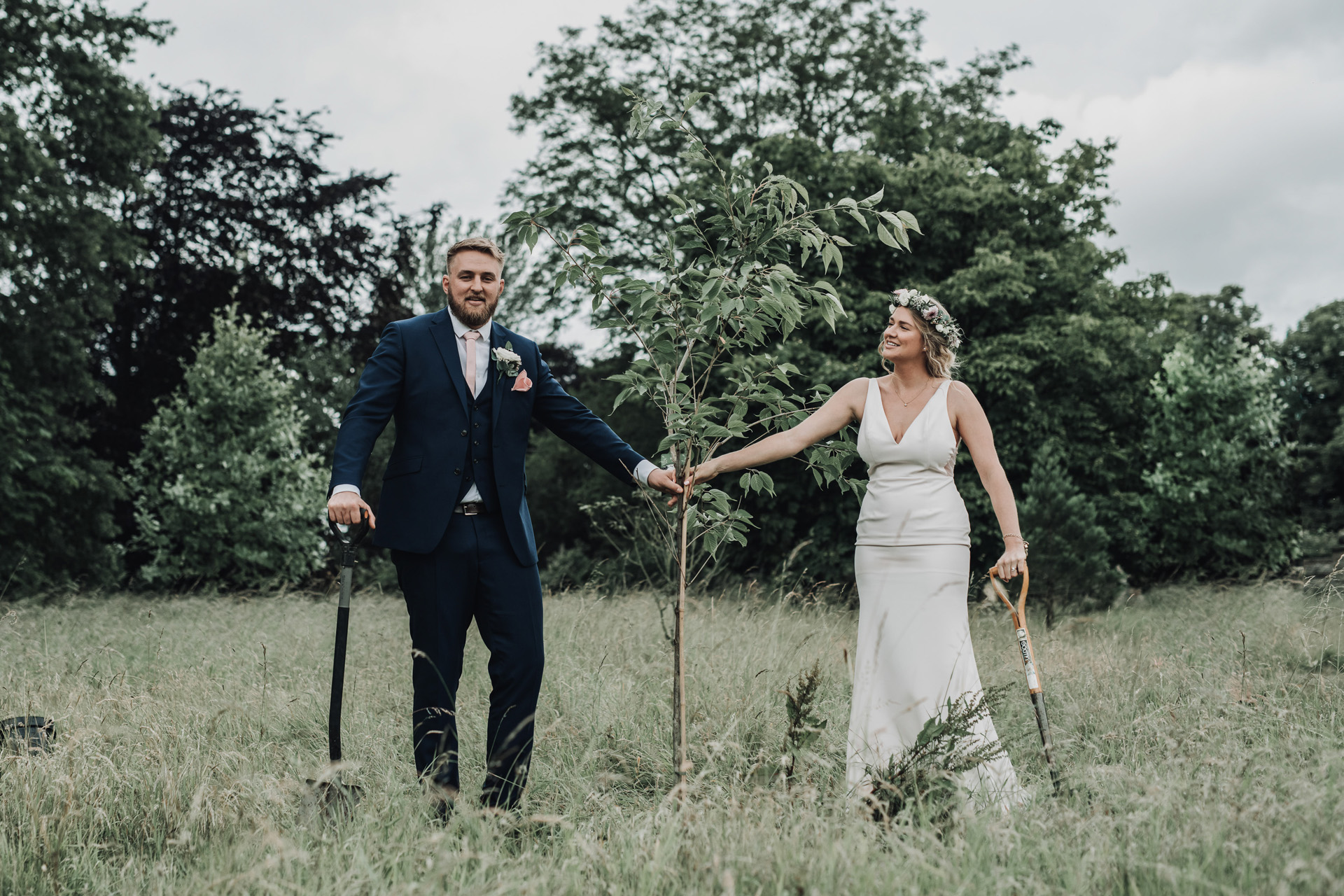 A Micro wedding with Puppy bridesmaid