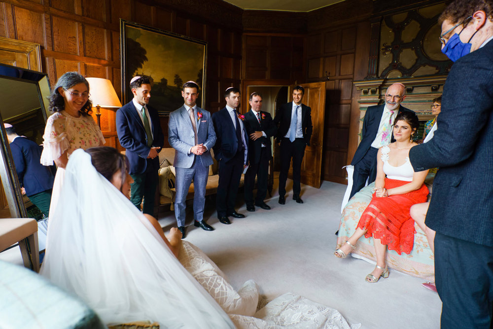 Bright & beautiful Jewish wedding with outdoor ceremony & huge party