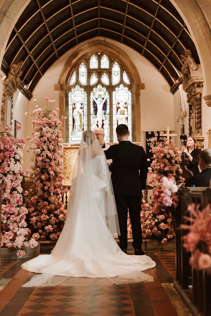 A Wedding In Spring With Pinks & Peonies