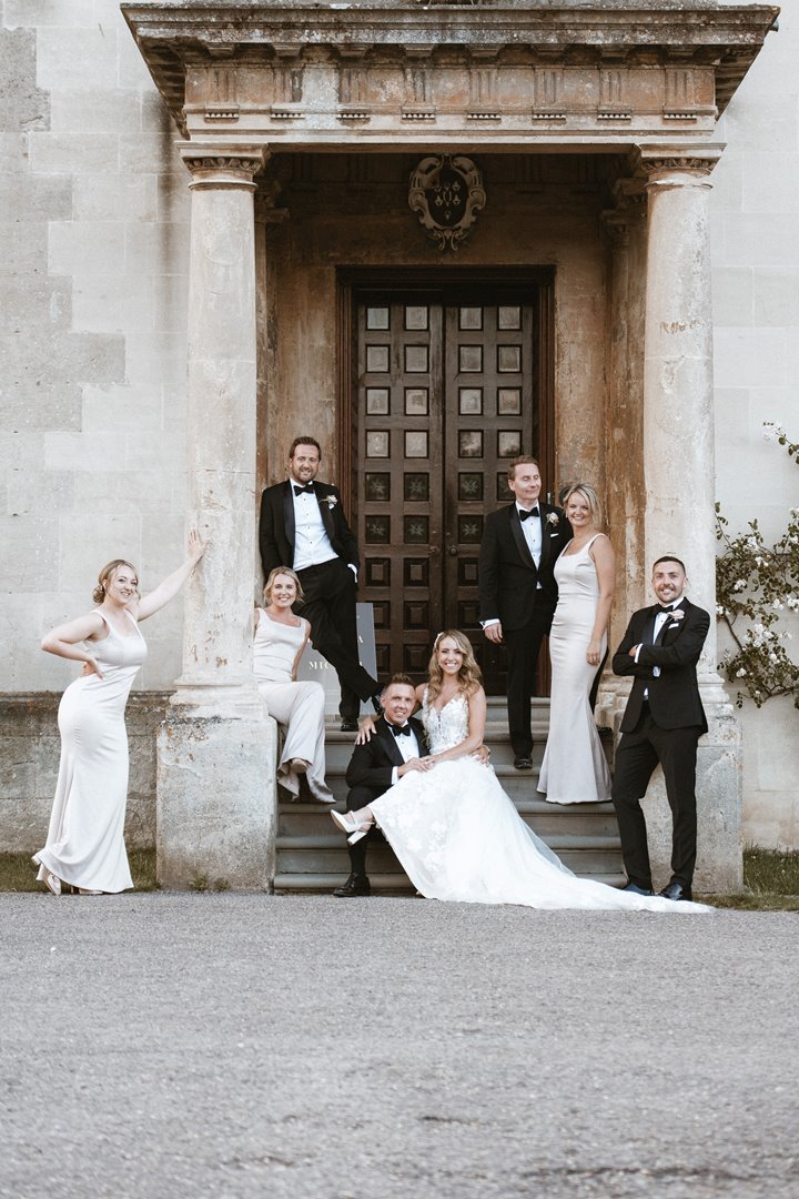 A Wonderful White Wedding In June