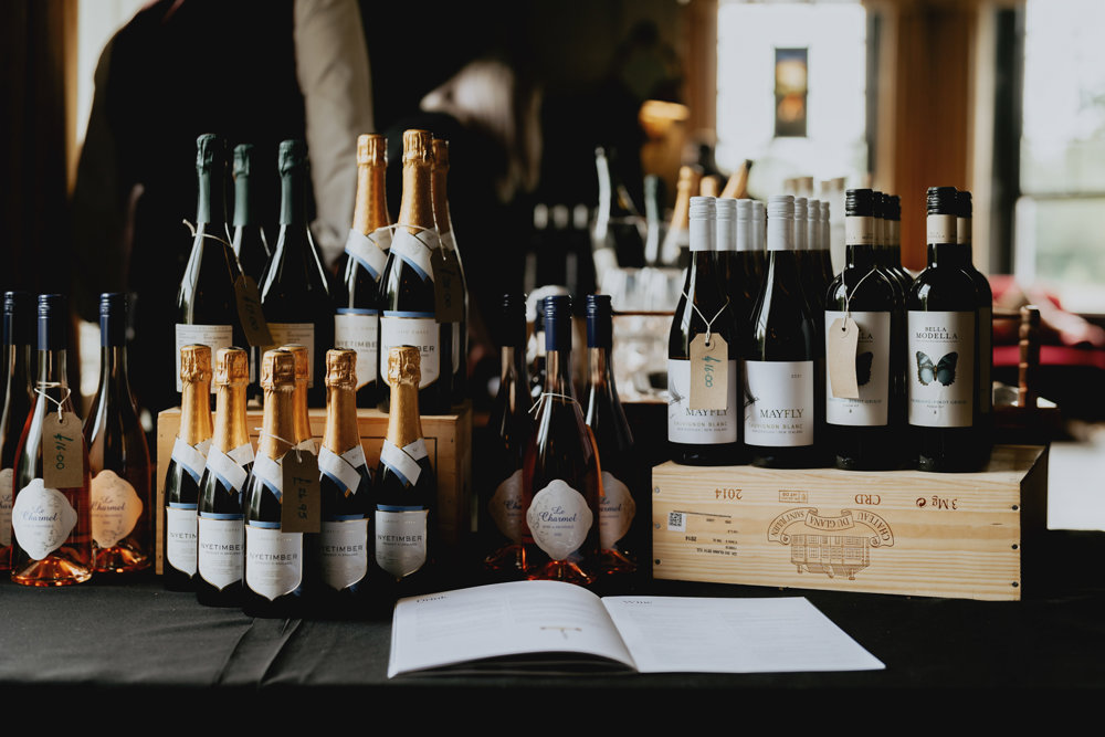 Delicious wedding drinks ideas from our in-house sommelier at wild wedding venue elmore court