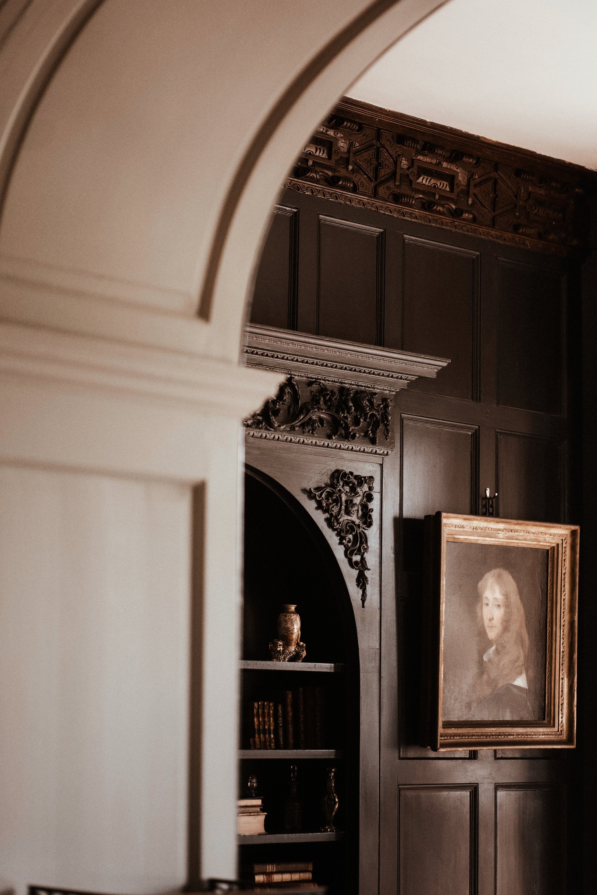 Fine art wedding venue mansion house elmore court is the perfect backdrop to a moody atmospheric wedding day