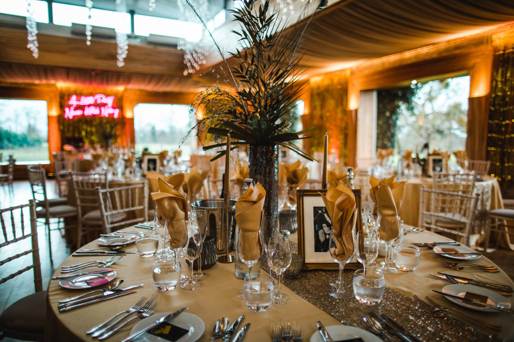 Weekend wedding with a 70s disco after party