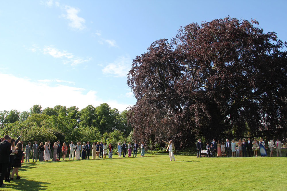 Outdoor weddings are legal!