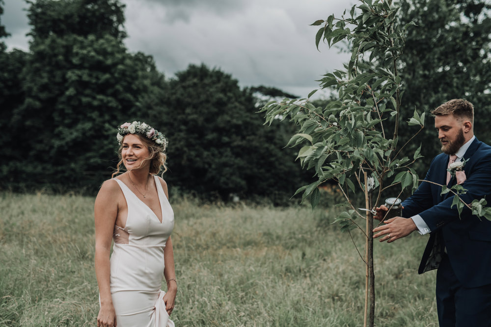 A Micro wedding with Puppy bridesmaid
