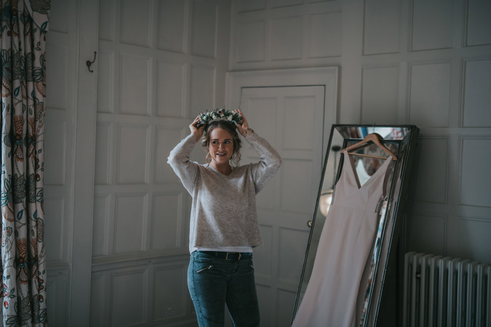 A Micro wedding with Puppy bridesmaid