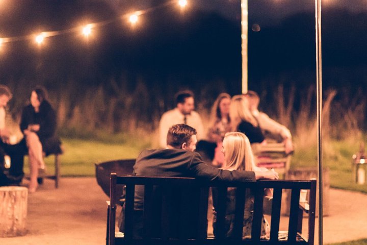 Add some Bonfire magic to your winter wedding