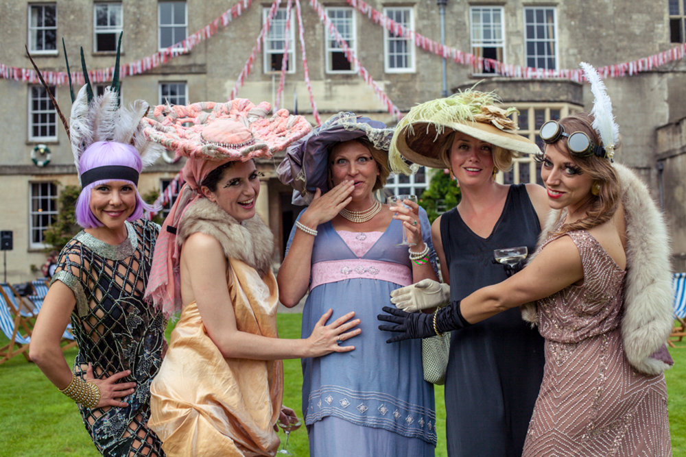 English Garden party weddings inspired by the Jubilee