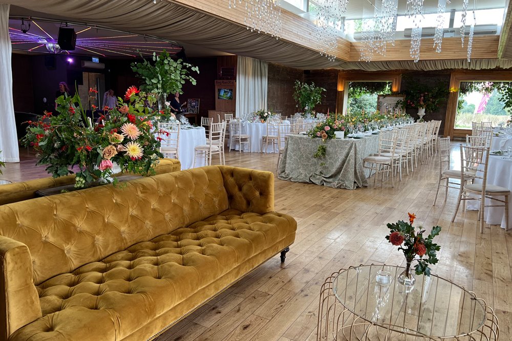 Cool furniture hire for weddings