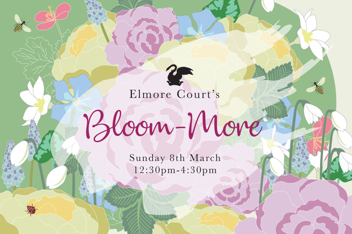 Wedding fair flyer at Elmore Court
