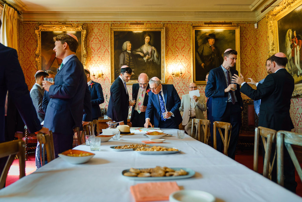 Bright & beautiful Jewish wedding with outdoor ceremony & huge party