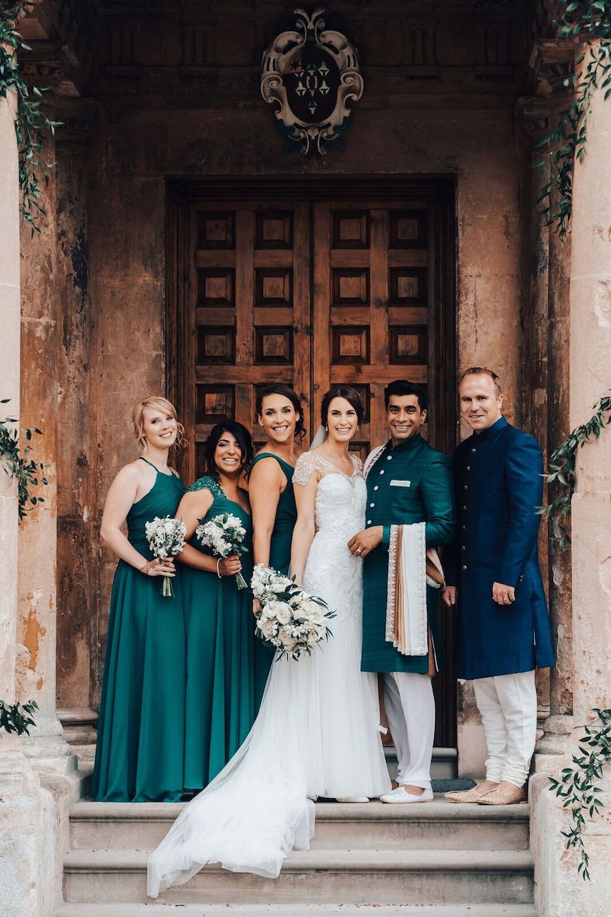 Fusion indian wedding dress on sale