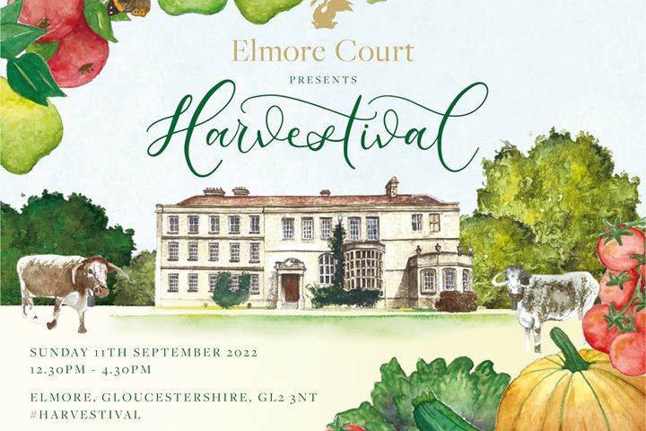 Harvestival wedding fair illustration by wedding stationer