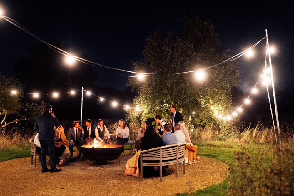 Colourful wedding with boho disco vibes