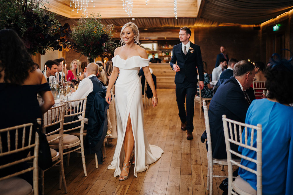 An Autumnal wedding with a touch of Hollywood Glamour