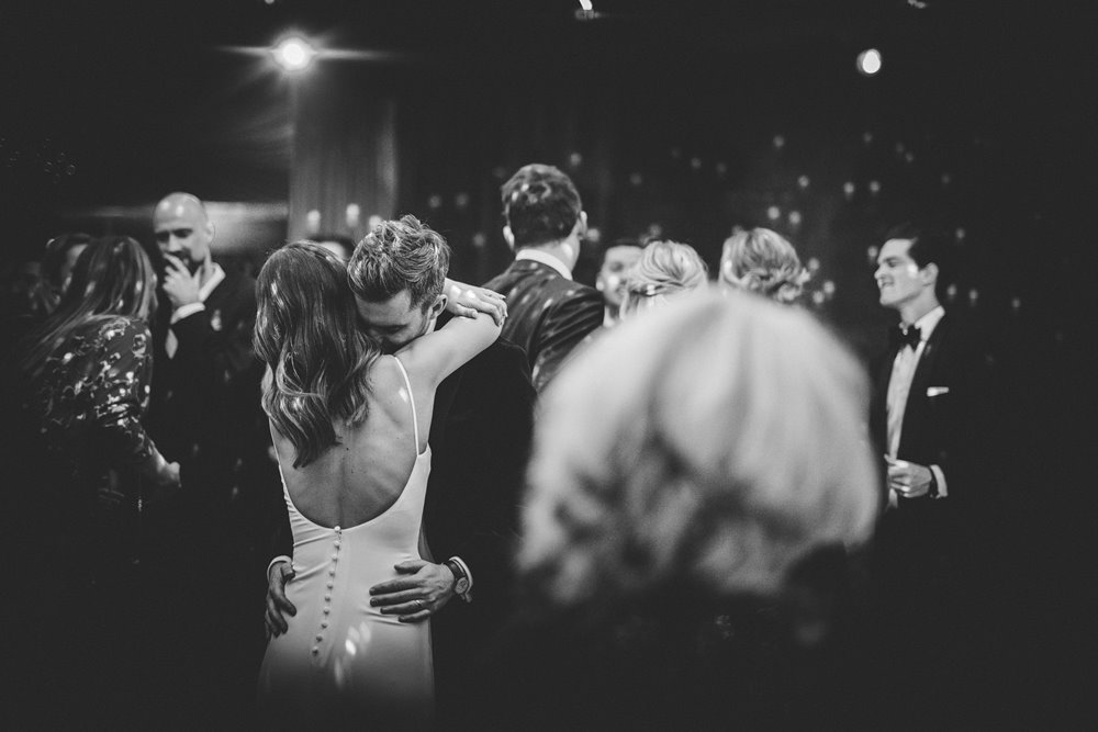 couple dance at party wedding