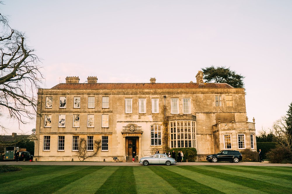 Stately home winter wedding venue elmore court at christmas