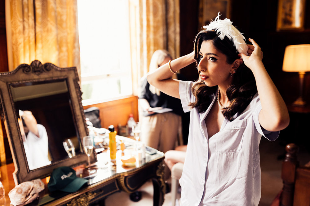 Stunning Pink & Red Wedding with 3 Dresses and a Bridesman