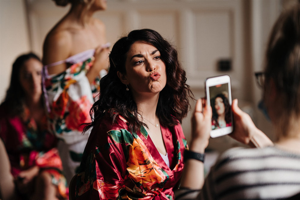 An Autumnal wedding with a touch of Hollywood Glamour