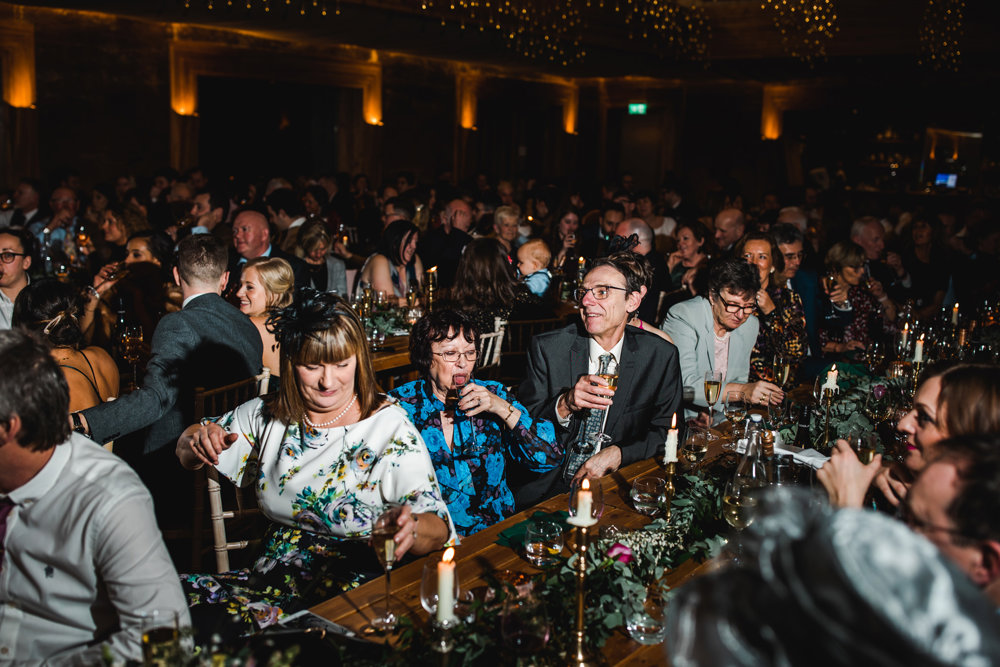 Weekend wedding with a 70s disco after party