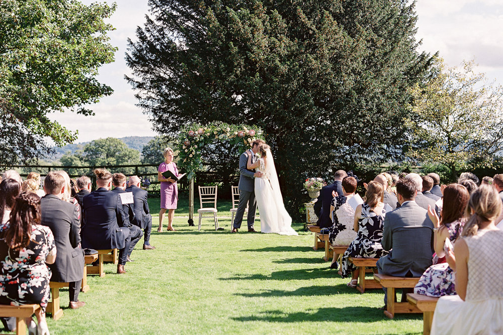 Outdoor weddings are legal!