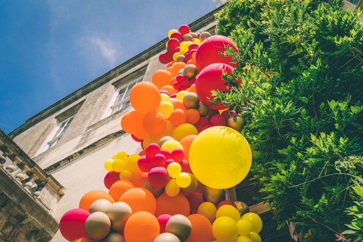 All the Fun of a Festival Wedding