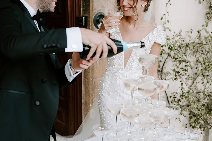 A Dreamy Summer Wedding Brimming with Flowers and Style