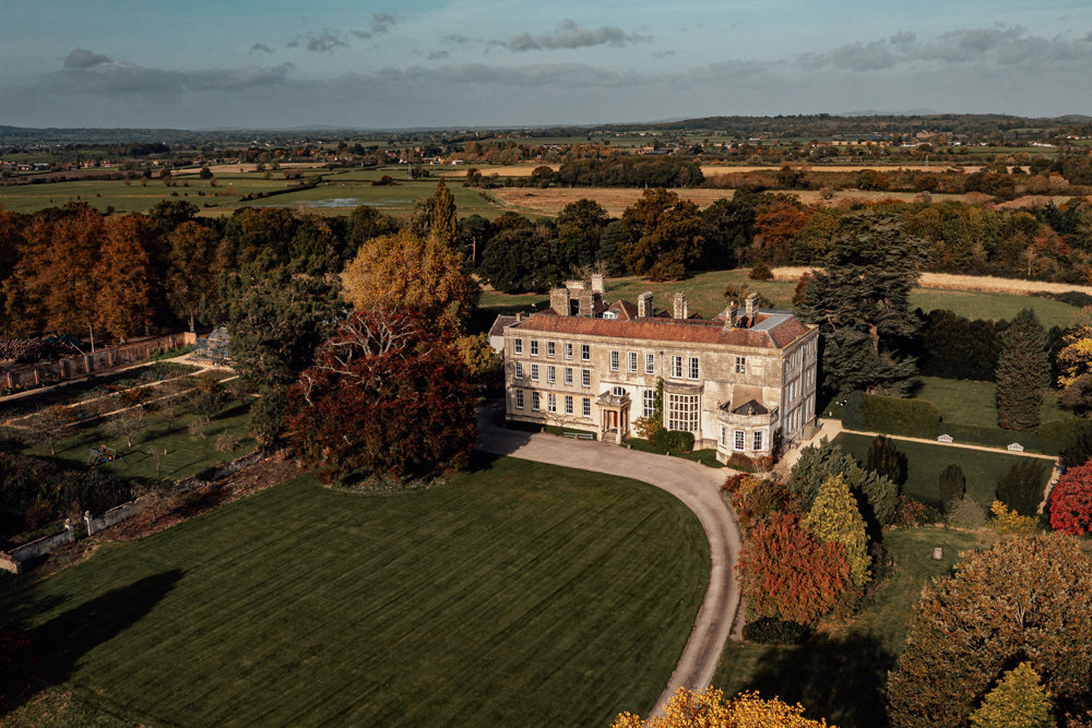 Post Christmas party wedding in black tie