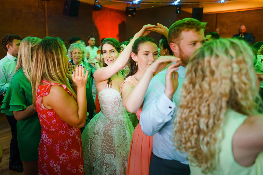 Bright & beautiful Jewish wedding with outdoor ceremony & huge party