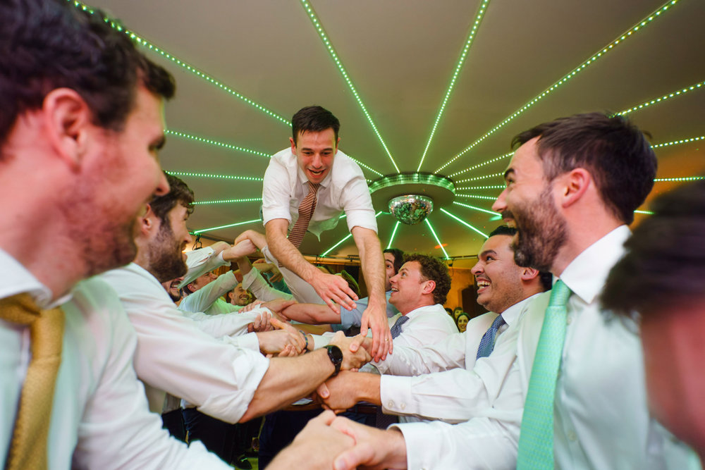 Bright & beautiful Jewish wedding with outdoor ceremony & huge party