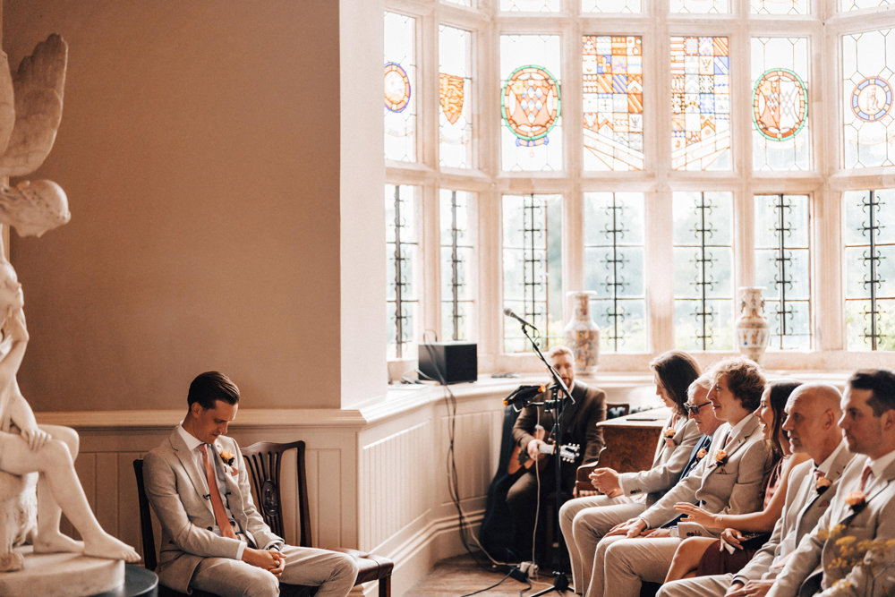 Blush pink Golden Hour inspired September wedding