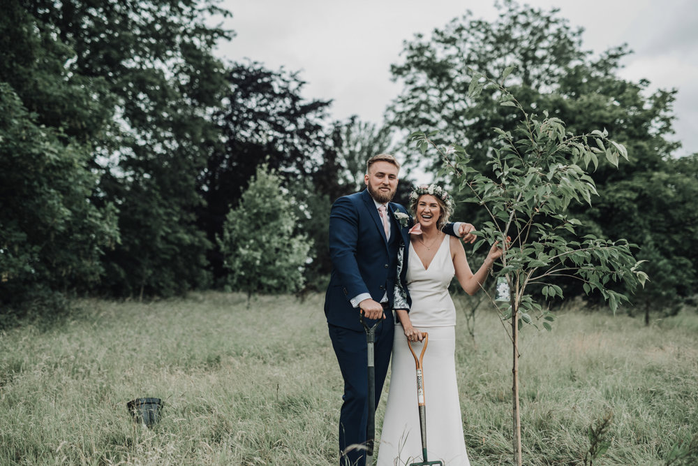A Micro wedding with Puppy bridesmaid